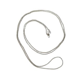 Kettinkje balletjes zilver