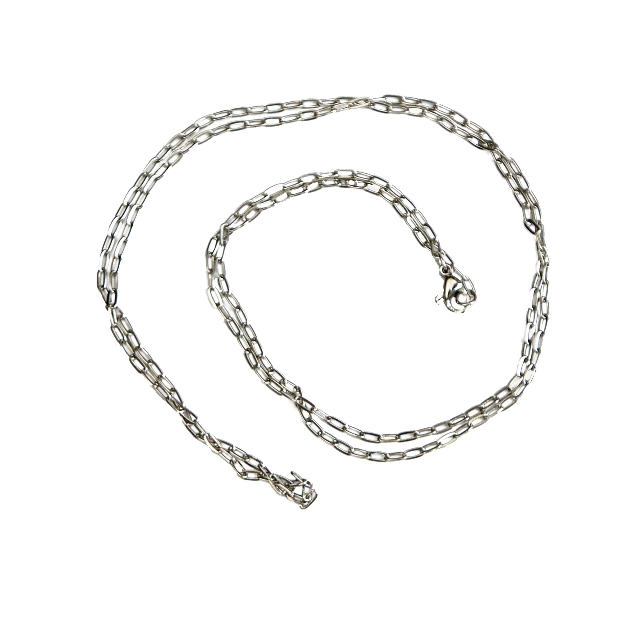 Kettinkje schakels zilver