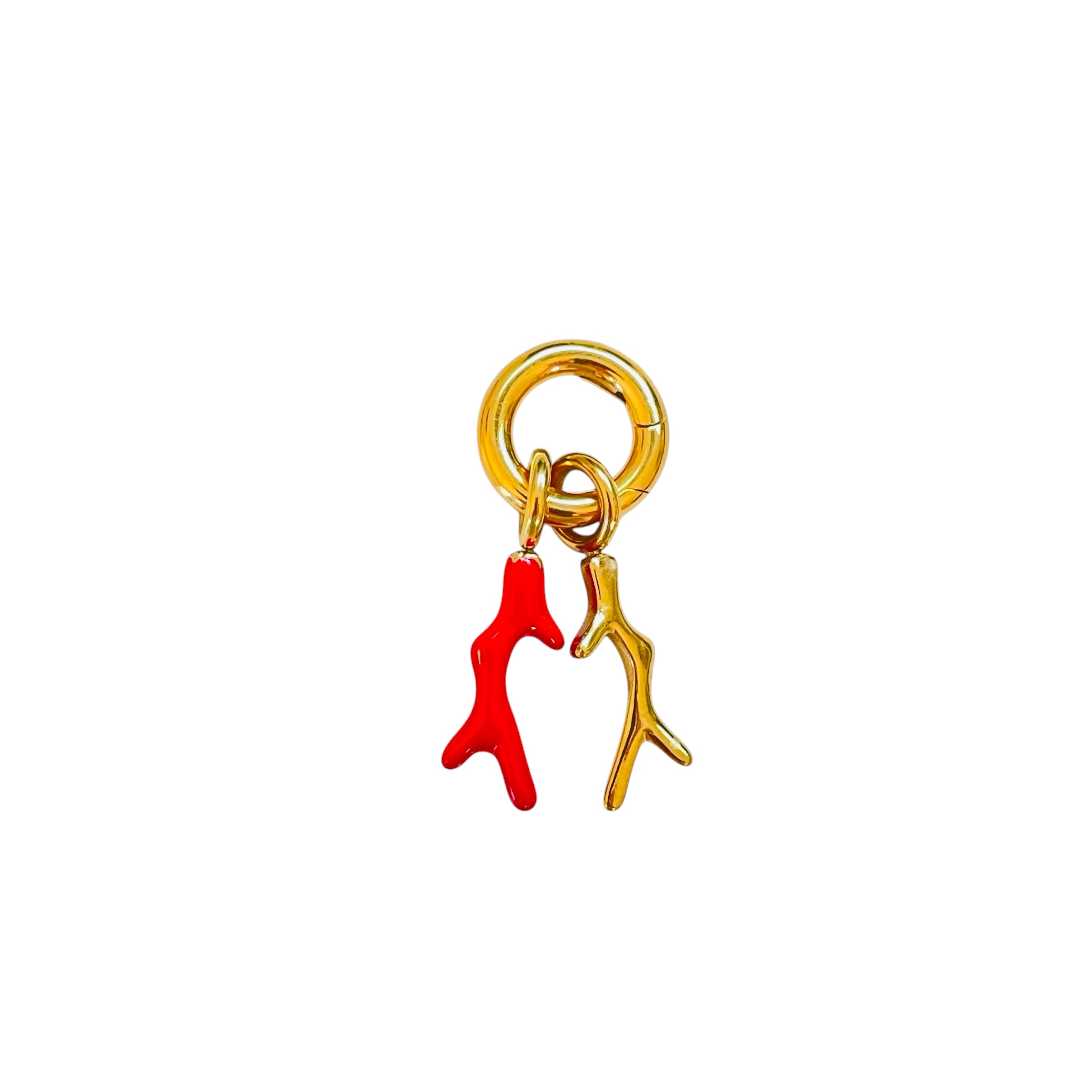 Bedel koraal goud en rood
