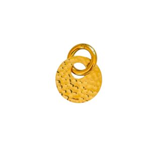 Bedel rond gehamerd goud