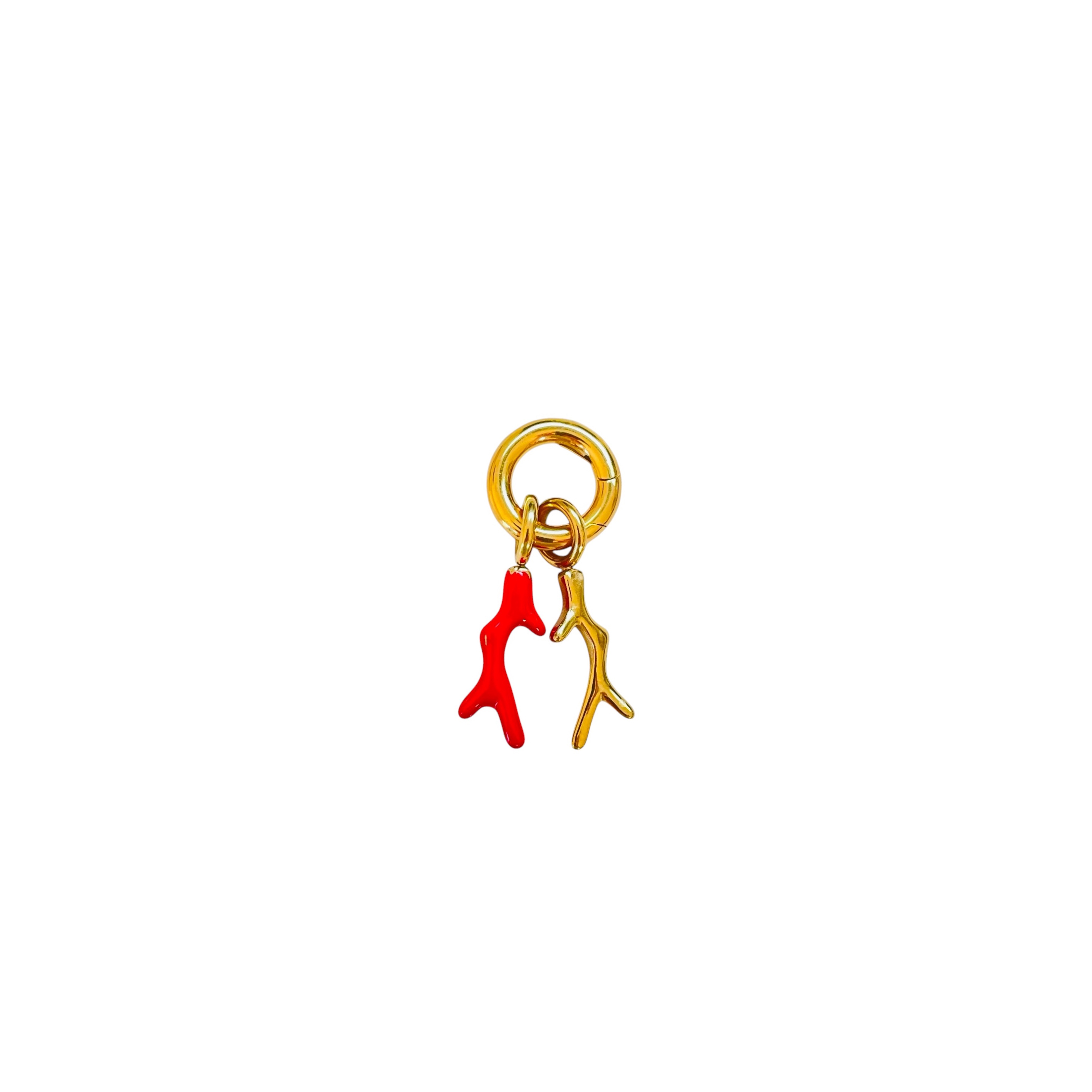 Bedel koraal goud en rood