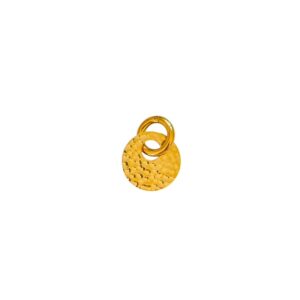 Bedel rond gehamerd goud
